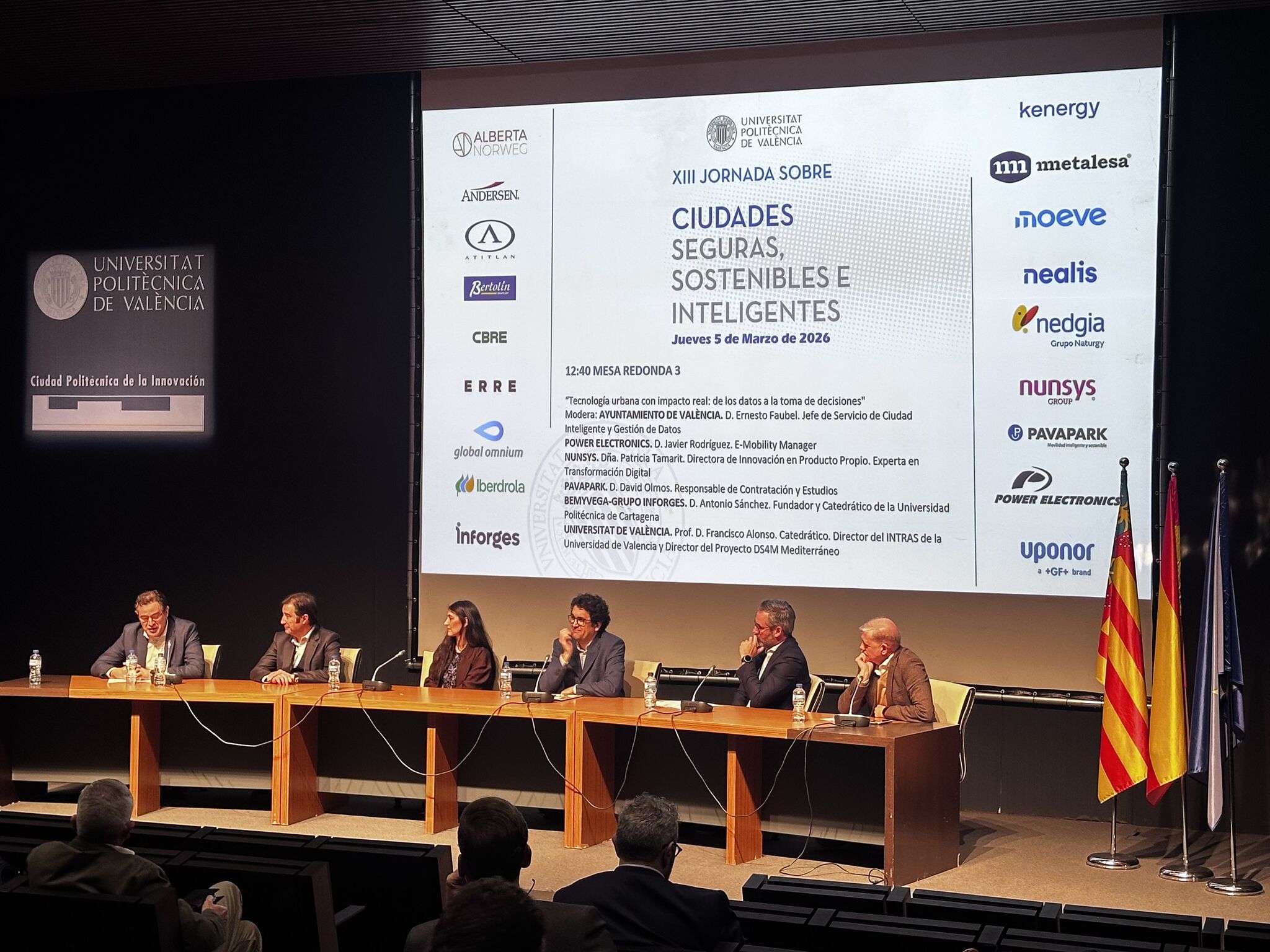 Prof. Dr. Francisco Alonso en la UPV